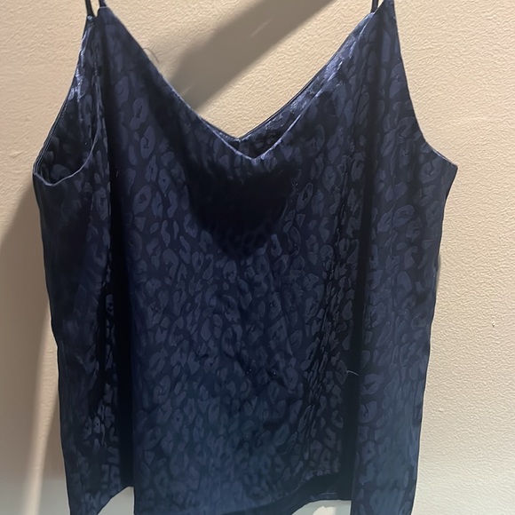 Le lis blue leopard print tank top size small - Picture 2 of 3